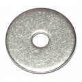 Midwest Fastener Fender Washer, Fits Bolt Size #8 , Steel Zinc Plated Finish, 100 PK 07370